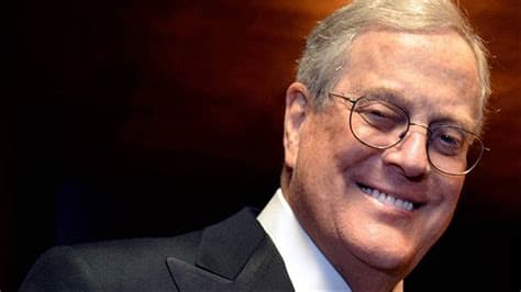 image of David Koch from Koch Brothers.